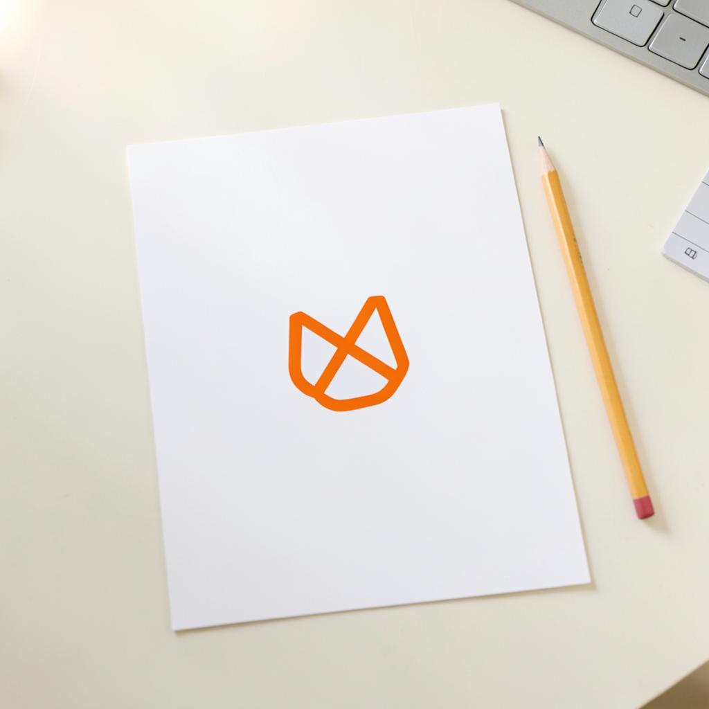 Customer logo before print design