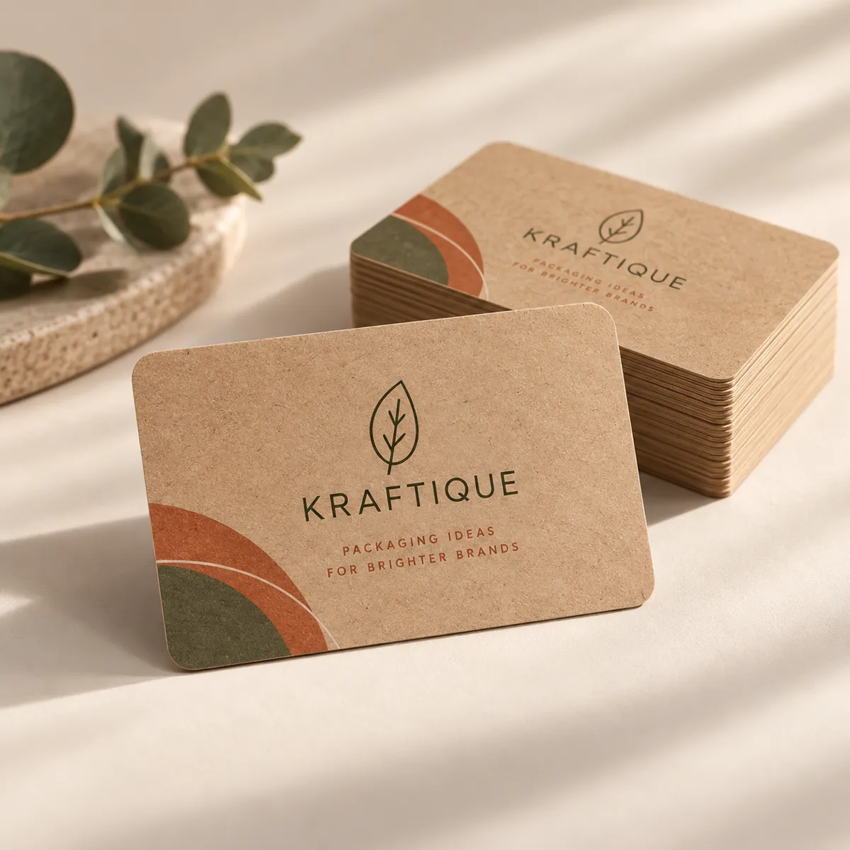 Kraft Business Cards